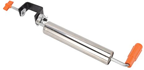 Rollstifte, Pasta Rolling Pin -Gebäckrolle mit Hohlem Design aus Edelstahl Rollstift, Befestigte 360 ​​-Grad -Rotations -Teigrolle, Backnift für Pizza, Kuchen, Keks, (Groß für <50 kg Hund 200x130x65