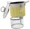 TOPPERFUN 1ensemble Friteuse Tempura Fonte Avec Panier Filtrant Et Couvercle Pot De Friture Multifonction Pour Frites Et Poulet Compatible Induction Et