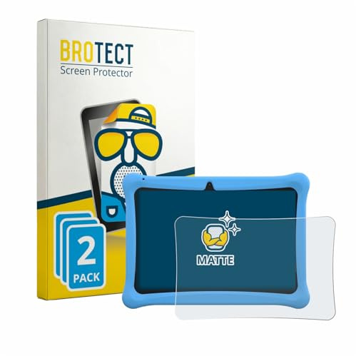 BROTECT Entspiegelungs-Schutzfolie für Menghu Kids Tablet 10.1 (2 Stück) Matte Displayschutz-Folie, Anti-Reflex, Anti-Fingerprint