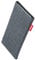 fitBAG Jive Grau Handytasche Tasche aus Textil-Stoff mit Microfaserinnenfutter für Apple iPod Touch 2G