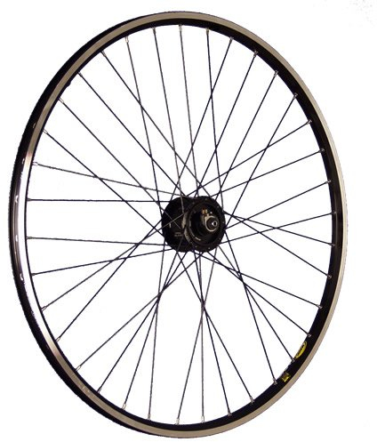 28 Zoll Vorderrad Mavic A319 geöst Shimano Alfine Nabendynamo DH-S501 - schwarz