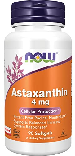Now Foods Astaxanthin Softgels - Pack Of 90
