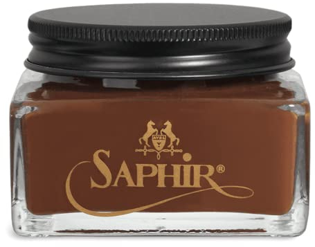 Cirage Crème POMMADIER Saphir Médaille d'Or (75 ml MARRON MOYEN 37)