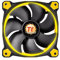 Thermaltake Riing 12 LED - Ventilador de 120 mm, Color Amarillo