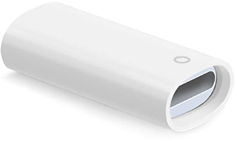 ACOCOBUY Adaptateur de Charge pour Apple Pencil Adaptateur de Charge pour iPad Pencil Compatible avec Apple Pencil 1st Gen Connecteur de Charge Femelle à Femelle pour iPad Pro 12.9 1st 2nd Gen (Blanc)