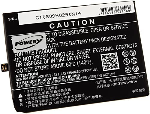 Batteria per Smartphone Huawei P20 Standard Edition Dual SIM, 3,82 V, ai polimeri di litio