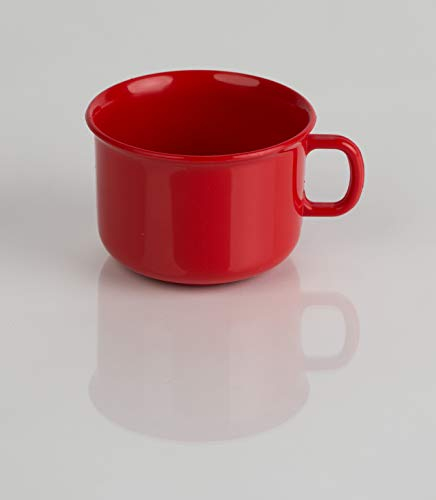 Kimmel 21-000-2003-1 Taza Infantil irrompible Reutilizable, Plástico, Rojo