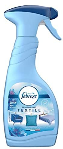 Febreze Classic Lufterfrischungsspray, für Textilien, 500 ml, entfernt Gerüche, die in den Textilien enthalten sind, frischer Duft