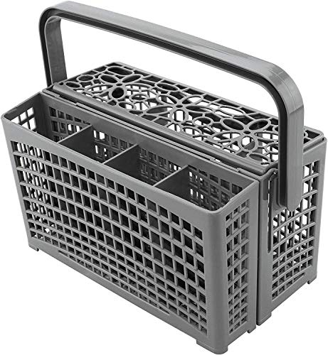 UTIZ Universal Utensil Cutlery Basket 2 in 1 For Whirlpool Bosch Maytag Kenmore Dishwashers 23 x 13 x 14.5CM