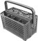UTIZ Universal Utensil Cutlery Basket 2 in 1 For Whirlpool Bosch Maytag Kenmore Dishwashers 23 x 13 x 14.5CM