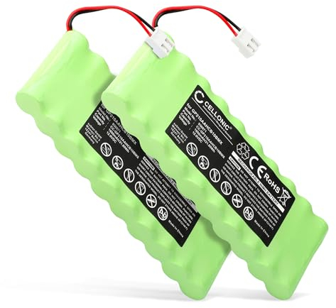 CELLONIC, Akku für Haustechnik, kompatibel mit Roto GP210AAHCB10BMX, RT2-SF G2, GPRHC212B206 (12V, 1800mAh) 2 Stück