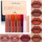 Liquid Lipstick Set, 6Pcs Matte Liquid Lipstick + 1Pc Lip Balm + 1Pc Lip Oil Makeup Set, Langanhaltend pigmentierter wasserdichter Samt Lipgloss Set Nude Lip Tint Lip Makeup Geschenksets