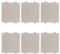 BOJACK Universal Mica Sheet Microwave Oven Parts Waveguide Cover 118×99mm (Pack of 6 Pcs)