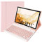 Vowor Tastiera Tablet Per Samsung Tab S8 11 2022/ Tab S7 11 2020 Custodia, Rimovibile Magnetica Pelle Cover con Tastiera Bluetooth Wireless Keyboard Per Galaxy Tab S8/S7 (SM-T870/X700) (rosa)
