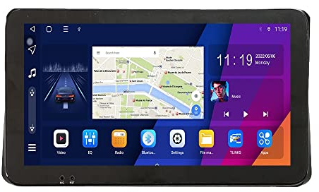 10.33 QLED/IPS 1600x720 CarPlay Android Autoradio Autonavigation Stereo Multimedia Player GPS Radio DSP Touchscreen fürCHRYSLER Grand Voyager 2013-2016