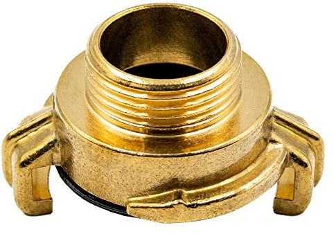 Raccord Rapide en Laiton 1 pouce Filetage Mâle (filetage G 1 avec raccord à griffes système Geka)