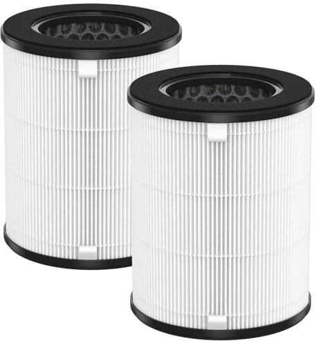 AP-T20 - Filtro di ricambio compatibile con purificatori d'aria Homedics AP-T20, AP-T20WT, AP-T20BK e AP-T22, filtro dell'aria 3 in 1, parte # AP-T20FL, confezione da 2