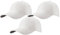 MFAZ Morefaz Ltd Set 3X Herren Baseballkappe Cap Verstellbarer Riemen Baseball Mütze (DE/NL/SE/PL, Alphanumerisch, M, XL, White)