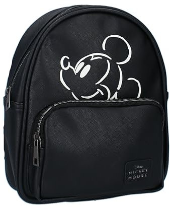 Vadobag Backpack Mickey Mouse Sweet About Me, Black, S, Minimalistic