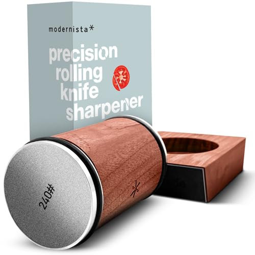 Modernista* — Rolling Knife Sharpener. Quality Materials, Precision Engineering. Effortless, intuitive, Easy-to-use Knife Sharpener UK. Stylish Design