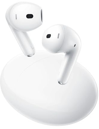 Honor CHOICE Earbuds S7, Tri-mic AI Call Cuffie Cancellazione Rumore, 36 Ore Auricolari Bluetooth, Cuffie Bluetooth 5.3 con Microfono, IP54 Cuffie Wireless in Ear, Bianco