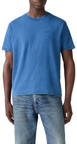 Red Tab Vintage Tee True Indigo Mid Indi