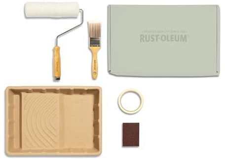 Rust-Oleum Ready to Roll - Eco Paint Kit (Large) - Chalky Floor Paint Fresh Greens