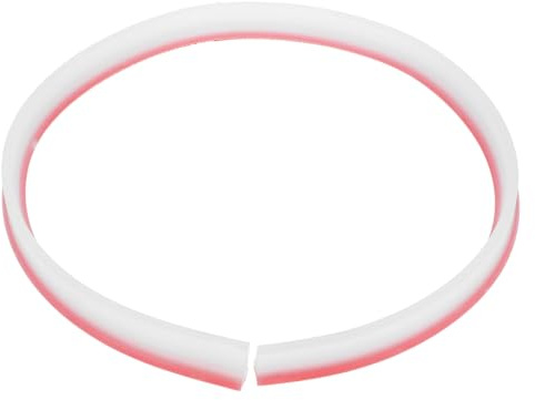 DOITOOL Silikon Duschschwelle Selbstklebend Wasserbarriere Transparent Wasserstopper Tür Schwallschutz Bad Dusche Nassbereich Trennstreifen