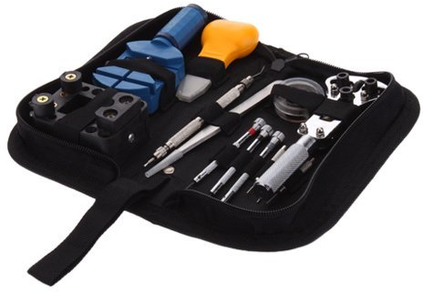 Uhrmacher-Werkzeug-Set, 1220041 professionell, 30-teilig, inklusive Nylon-Tasche ,