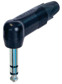 Neutrik NP3RX-BAG - Stereo Winkelklinke-Stecker