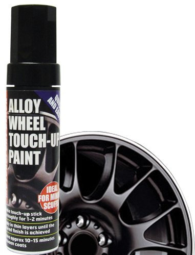 Motorsport Black Car Alloy Wheel Professional Touch-Up Pen Stick Paint Repair