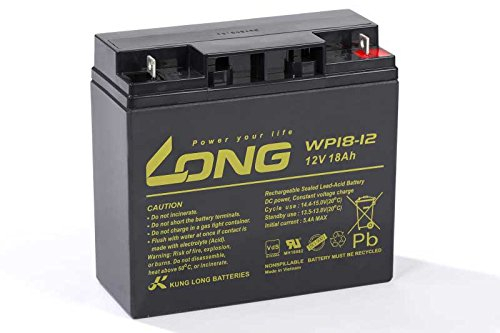 Kompatibler Accu DiaMec DM12-18 12V 18Ah Batterie AGM Blei Vlies Akku VDS