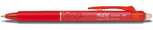 Frixion ballpoint click pen 05 Pilot - various colours