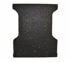 aruma® Antirutschmatte Laderaummatte Boden Extrakabine, Pickup, ohne Laderaumwanne gemessen ab Baujahr 01/2016-08/2019