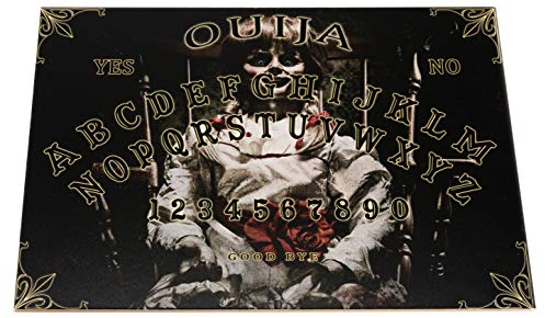 Annabellestil hölzernes Ouija Brett. Hexenbrett mit detaillierten anweisungen auf Deutsch. Spirit Board