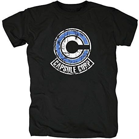 TSP Capsule Corp T-Shirt Homme - Noir - Large