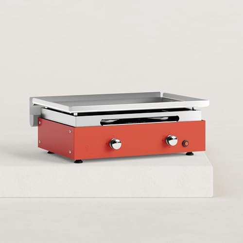 VERYCOOK Plancha-Gasgrill Creative 2 Brenner - Edelstahlplatte