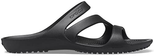 Crocs Femme Kadee II Sandal W Sandales, Black, 34/35 EU