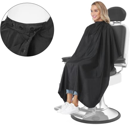 Minewill Professional Salon Barber Cape for Men/Women, 47 In x 55 In