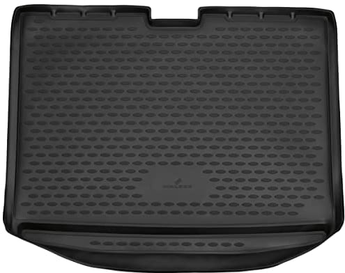 WALSER Cubeta de maletero a medida XTR compatible con Renault Captur 2 hatchback piso doble 01/2020-Hoy, alfombra maletero, bandeja maletero