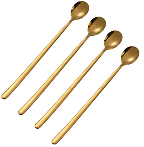 Cucchiaio da Tavola Four-Piece in acciaio inox a mano in acciaio inox cucchiaino cucchiaino caffè cocktail mescolando cucchiaino dolce cucchiaio cucchiaio anguria cucchiaino di tè Mestolo da Minestra