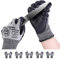 Donfri 5 Paar Schnittschutzhandschuhe Arbeitshandschuhe herren winter，handschuhe schnittfest garten handschuhe schnittfest dornenfest schnitzhandschuhe (XL)