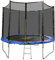 PMS Space Jump - 10ft Trampoline with Enclosure, Safety Net, Great Outdoor Summer Fun for Kids, Includes a Ladder, Keep Fit and Active, Perfect Birthday, Outer Net