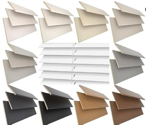 REAL WOOD WOODEN VENETIAN BLINDS MADE TO MEASURE (UP TO 120CM X 180CM)