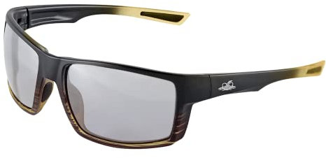 Bullhead Safety Sawfish Polarisierte Brille mit variabler Tönung und leistungsstarker Nebeltechnologie, UV-Lichtschutz, beschlagfrei und kratzfest, Schildkröte/schwarzer Rahmen