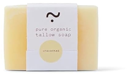 Fierce Nature - Puro Sapone di Sego Biologico (Senza Profumo) - 80g