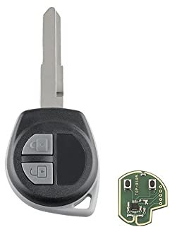 Chiave telecomando ID46 Chip Car Key HU87 Lama Compatibile con Suzuki Swift SX4 ALTO Vitara Ignis JIMNY Splash 433Mhz KBRTS004