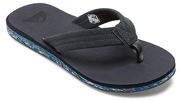 Quiksilver Men's Carver Suede Recycled. Sandal, Grey 2, 11.5 UK