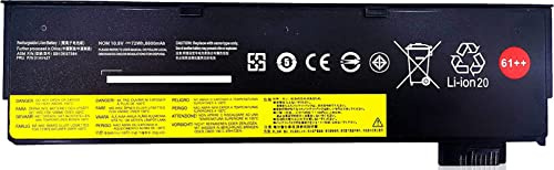AKKEE 01AV427 SB10K97584 61++ Laptop Akku für Lenovo ThinkPad A475 A485 T470 T480 T570 T580 P51S P52S TP25 Series Notebook Extended 01AV428 01AV492 SB10K97585 4X50M08812 10.8V 72Wh 6600mAh