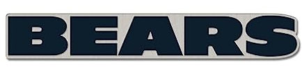 Wincraft NFL Universal Schmuck Caps PIN Chicago Bears Bold